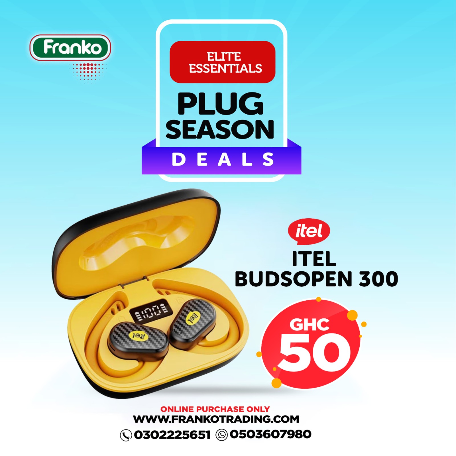 Itel Budsopen 300